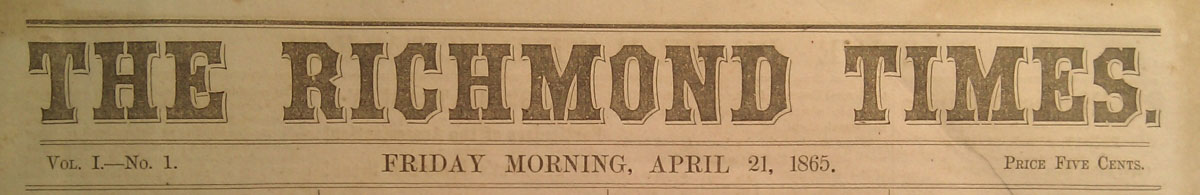 Eye Witness Account of Lincoln’s Assassination and Funeral Preparations