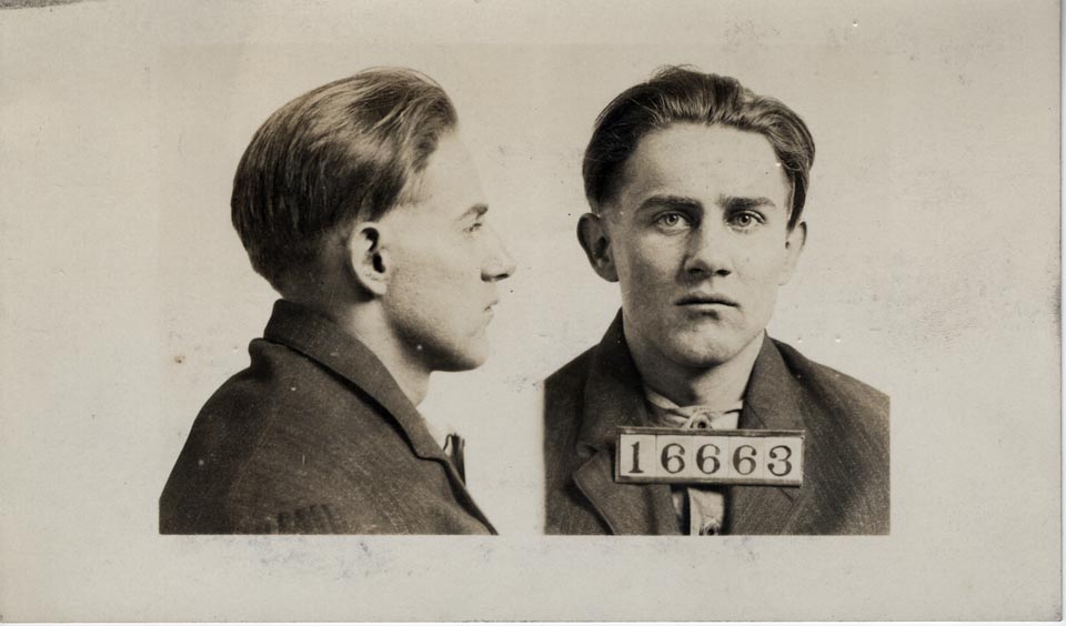 Mug Shot Monday:  Charles E. Beckner, No. 16663