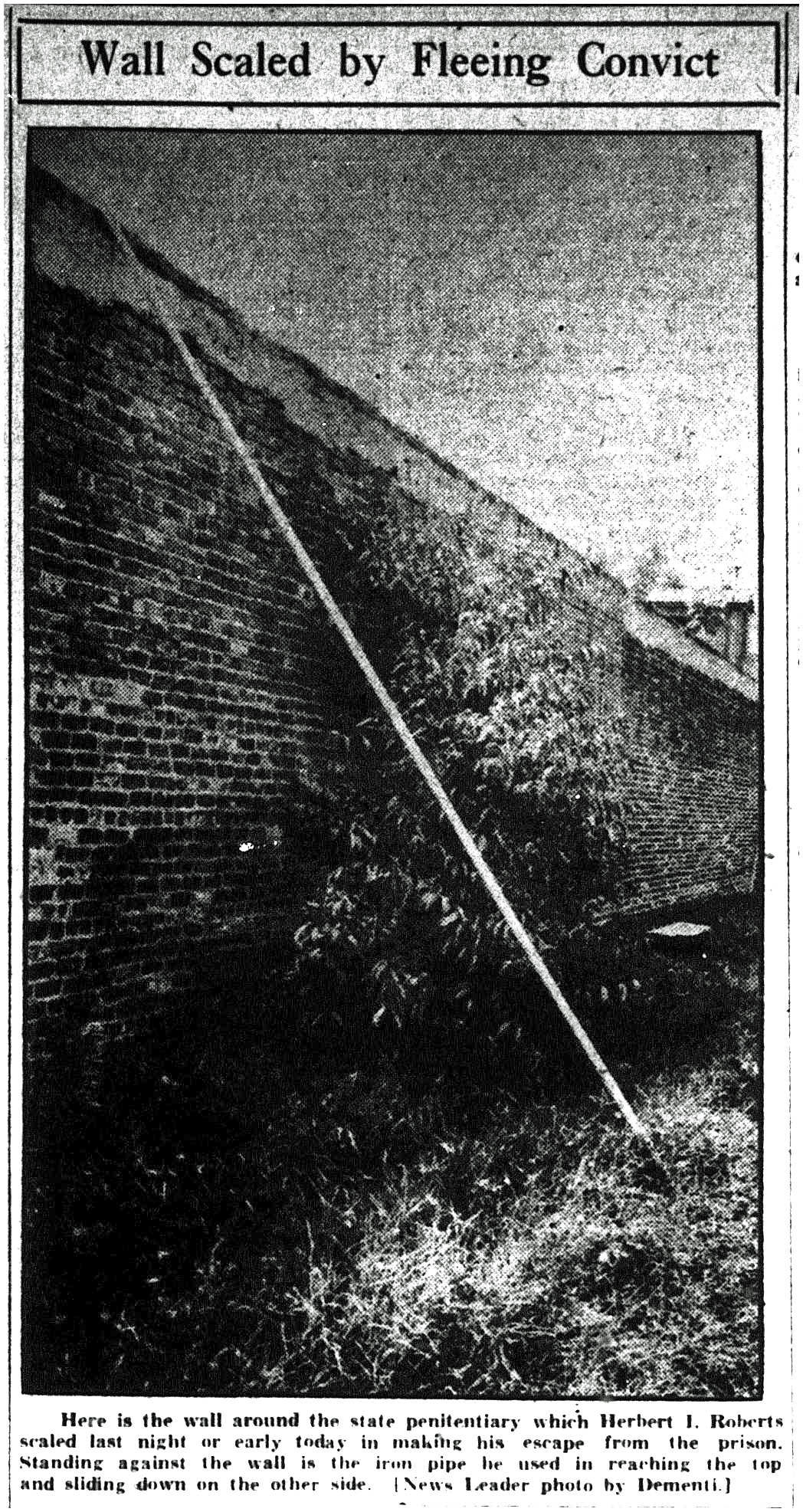 Mug Shot Monday:  Herbert Irving Roberts, No. 22087