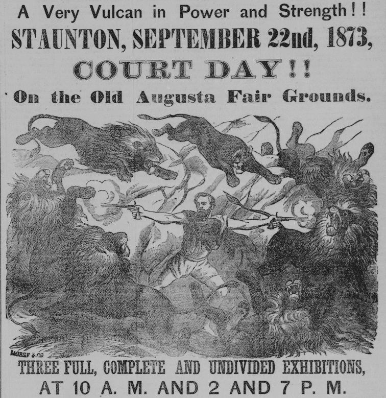 Advertising the Big Top: 1870s Circus Ads from the Staunton Spectator