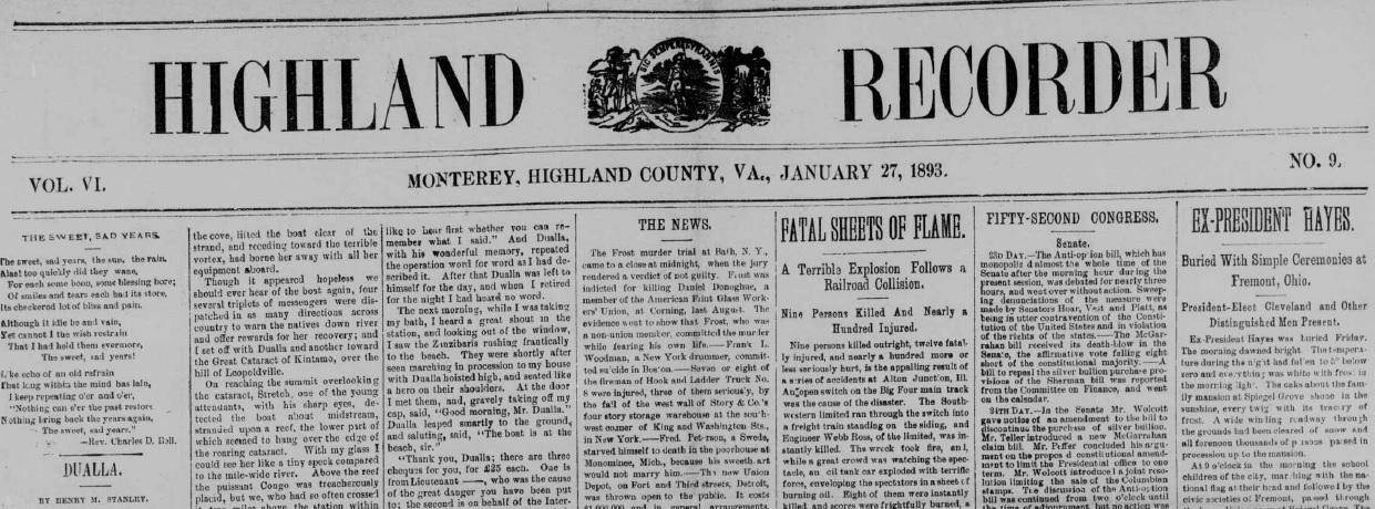 Our Back Pages: The VNP Adds Three Current Newspapers to Virginia Chronicle