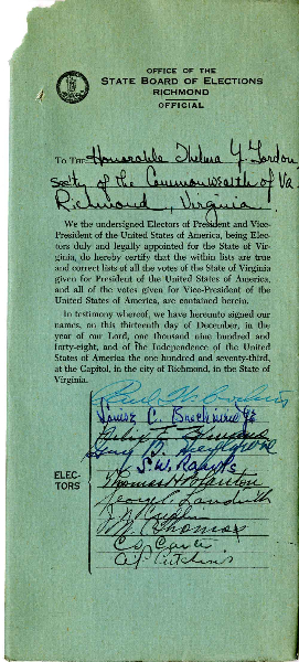 Electoral College Digital Collection Released