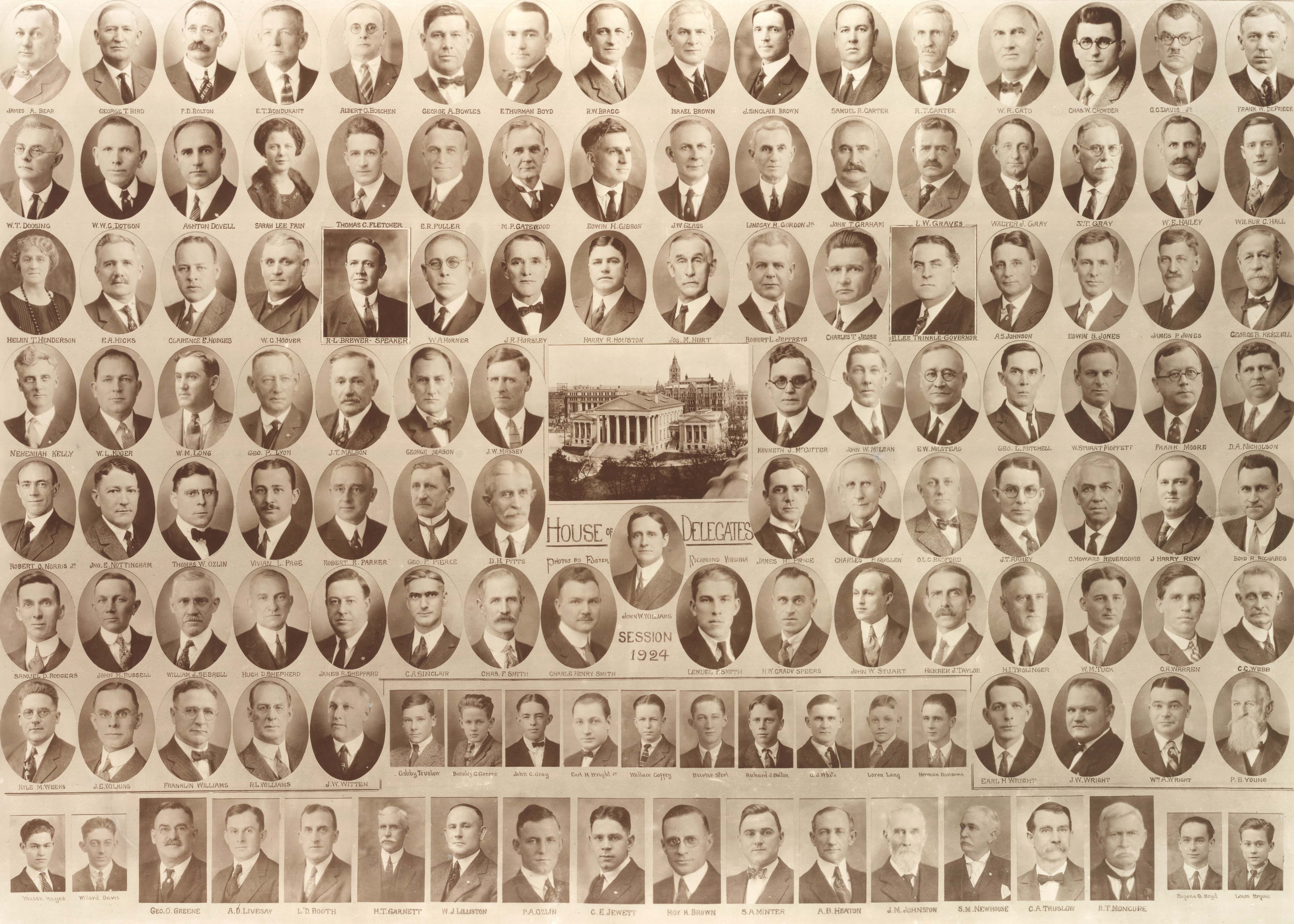 “Legislative Debutantes”: 95 Years of Women in Virginia’s House of Delegates