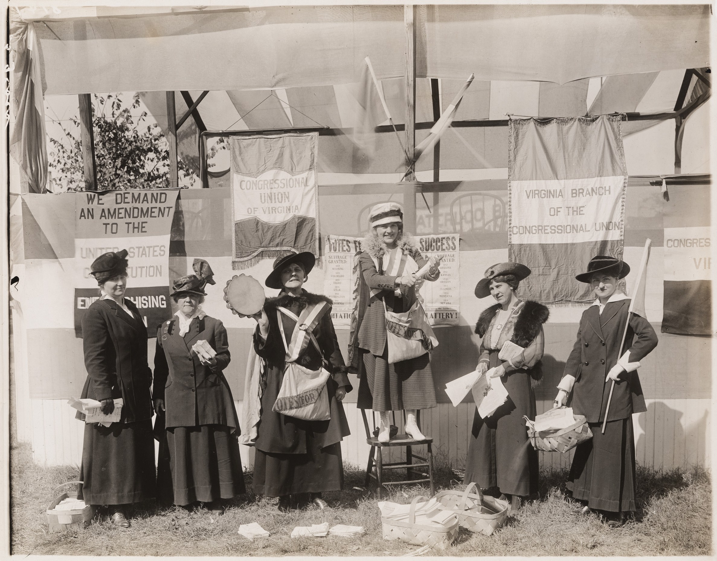“Freedom, justice and true democracy”: The Virginia Branch of the Congressional Union for Woman Suffrage