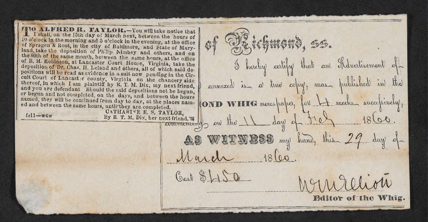 Syphilis, Steamboats, and Scientific Evidence: A Lancaster County Divorce Suit