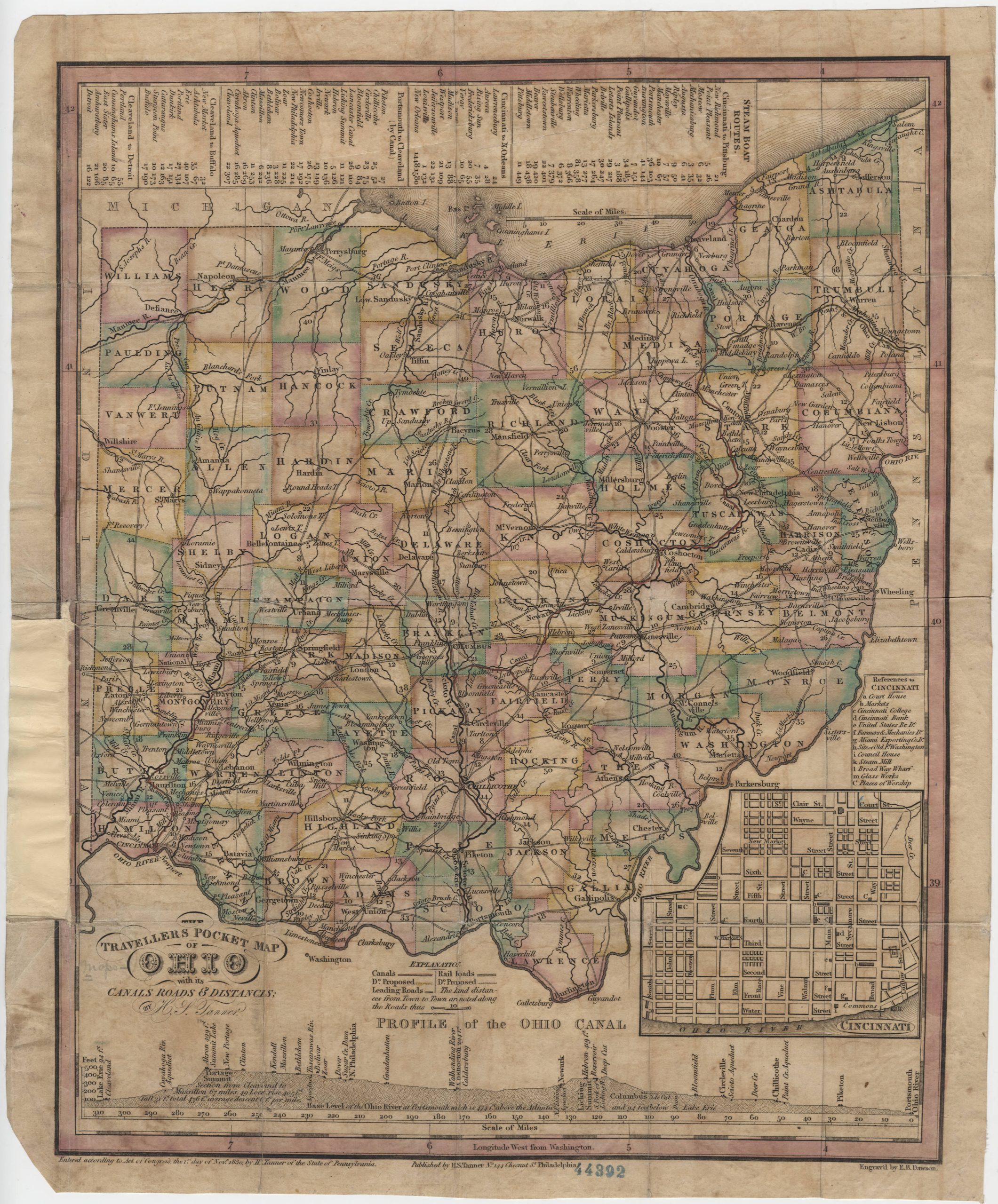 “Compelled to emigrate to & reside in the state of Ohio”