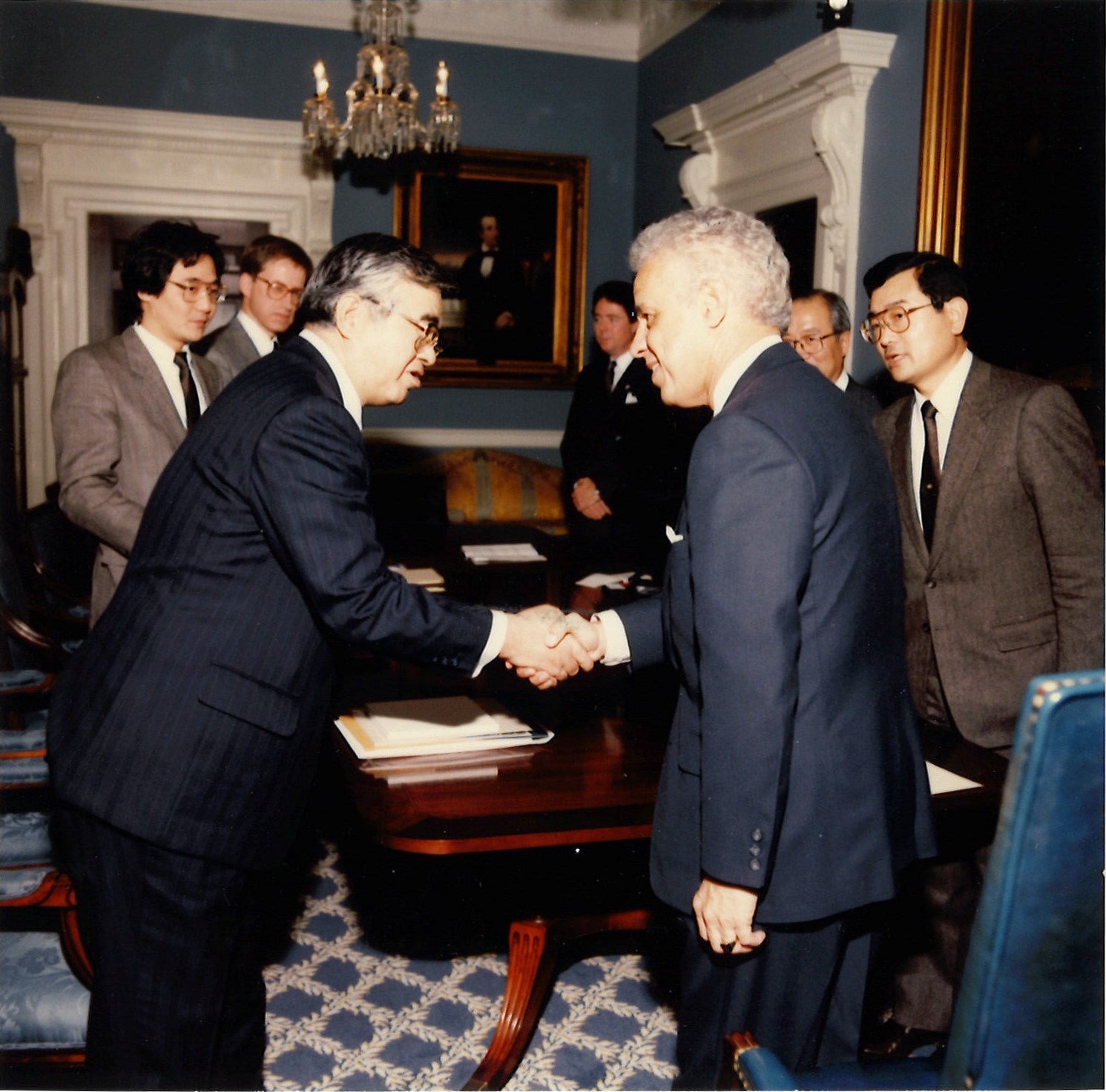 Governor L. Douglas Wilder and The Japan External Trade Organization (JETRO): “Greater Opportunities”