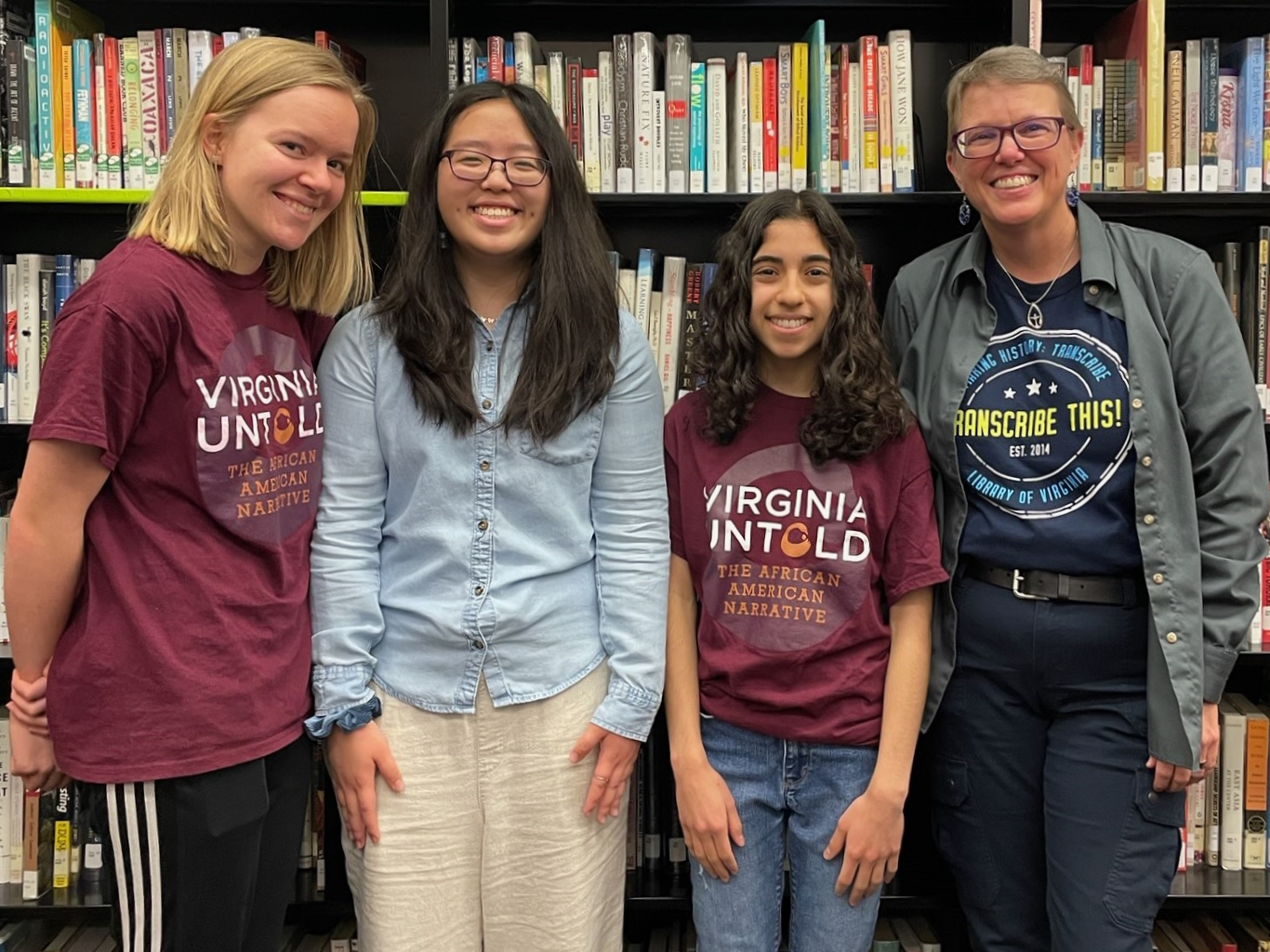 The Kids Are Alright:  Volunteer Transcription Projects Flourish at Maggie L. Walker Governor’s School