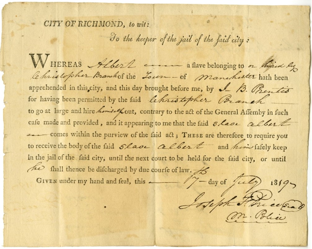 The Crime of Going at Large