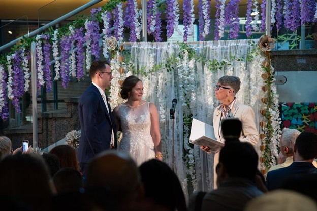 Why Not a Public Wedding at the Library?